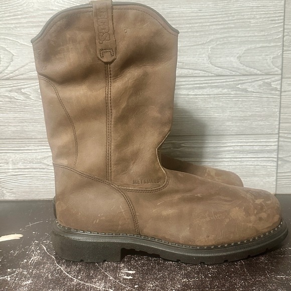 Red Wing 4436 Pecos Men's Leather Work Waterproof Safety Toe Size 15 D Seconds 3